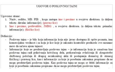 Pravna baza: Ugovori u IT sektoru
